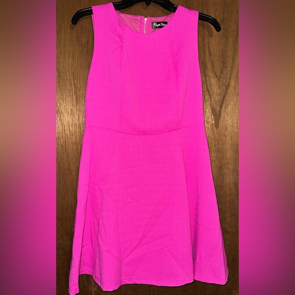 Hot Pink shift dress